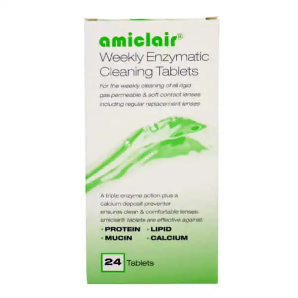 Amiclair-1 Amiclair Contact Lens Protein Remover Tablets