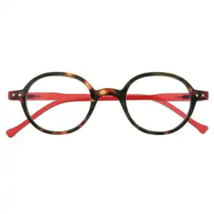 Campbell-red-Front-1 +3.50 Reading Glasses | Red | Tortoiseshell | Campbell