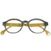 +2.00 Reading Glasses - Unisex - Green&Gold - Francesca - Eyecare-Shop - 1