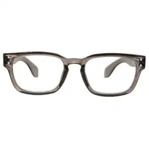 GL2196_Bobbie_Grey_Front-1 +1.00 Reading Glasses - Unisex - Grey - Bobbie - Eyecare-Shop - 2