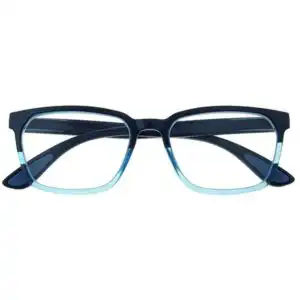 Joey-Blue-Front-1 +1.00 Reading Glasses | Blue | Joey