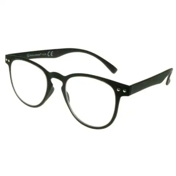 Kent-Black-Sidet-1 +3.50 Reading Glasses | Matt Black | Kent