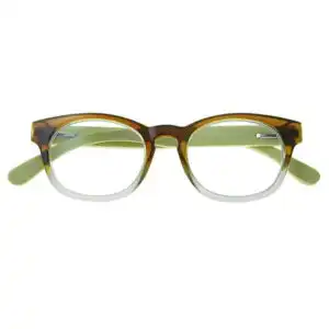 Picadilly-Brown-front-1 +3.50 Reading Glasses | Brown | Picadilly