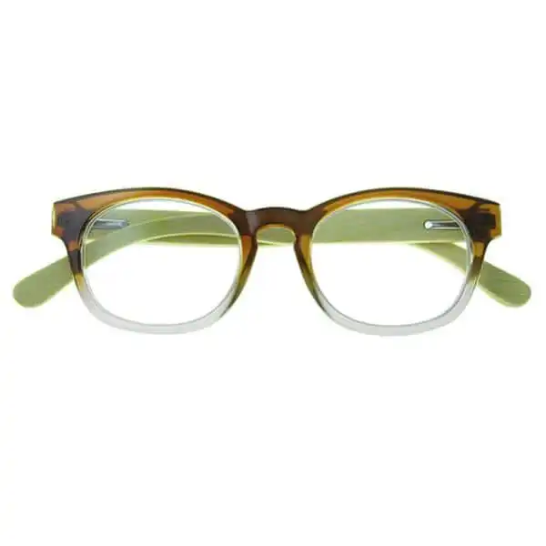 Picadilly-Brown-front-1 +3.50 Reading Glasses | Brown | Picadilly