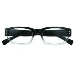 Portabello-Black-Front-1 +3.50 Reading Glasses | Black | Portabello