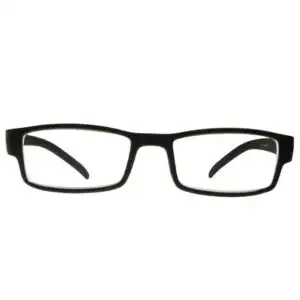 detroit-front-1 +1.00 Reading Glasses | Matt Black | Detroit