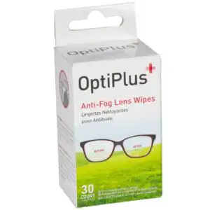 OptiPlus Anti-Fog Lens Wipes 30 Wipe Pack