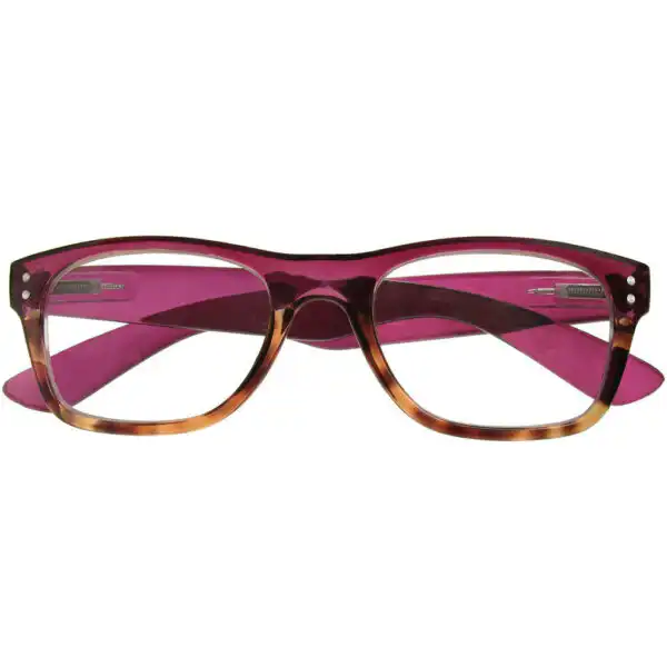 GL2156_Chester_Purple_TTS_Front +1.50 Reading Glasses | Purple | Tortoise Shell | Chester